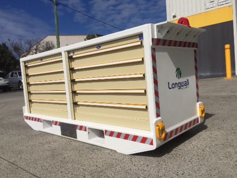 Spare parts storage pods